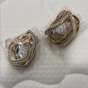 Set of 2 Victoria Emerson wrap bracelets